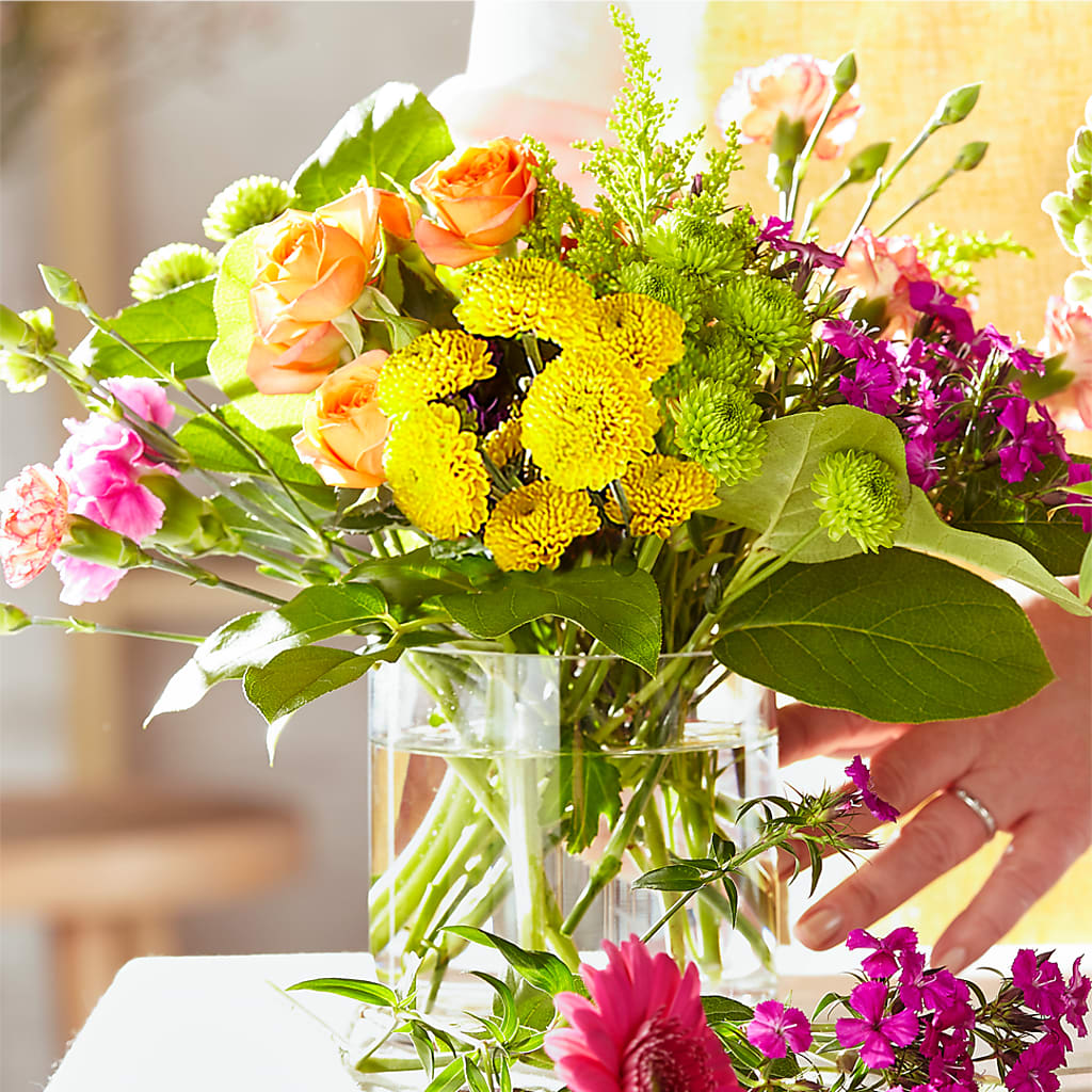 Bold & Bright – A Florist Original – The Bay Window Llc, Garrettsville OH