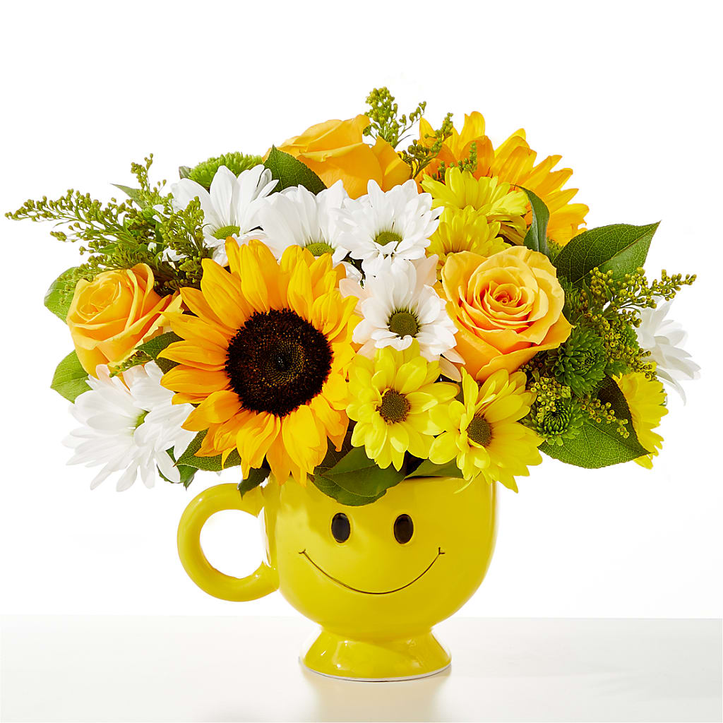Be Happy Bouquet – The Bay Window Llc, Garrettsville OH