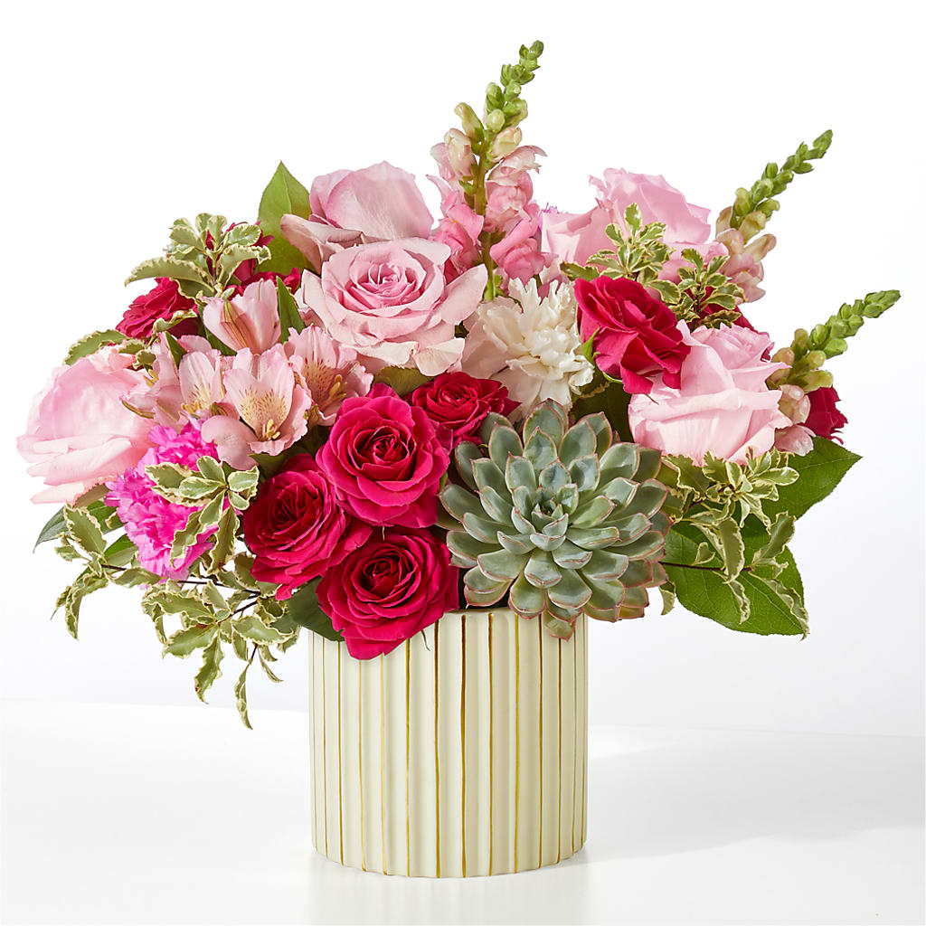 Magenta Musings Bouquet – The Bay Window Llc, Garrettsville OH