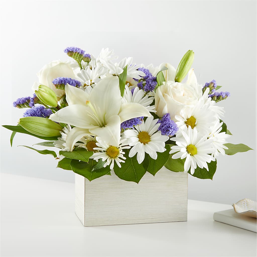 Beyond Blue Box Bouquet – The Bay Window Llc, Garrettsville OH