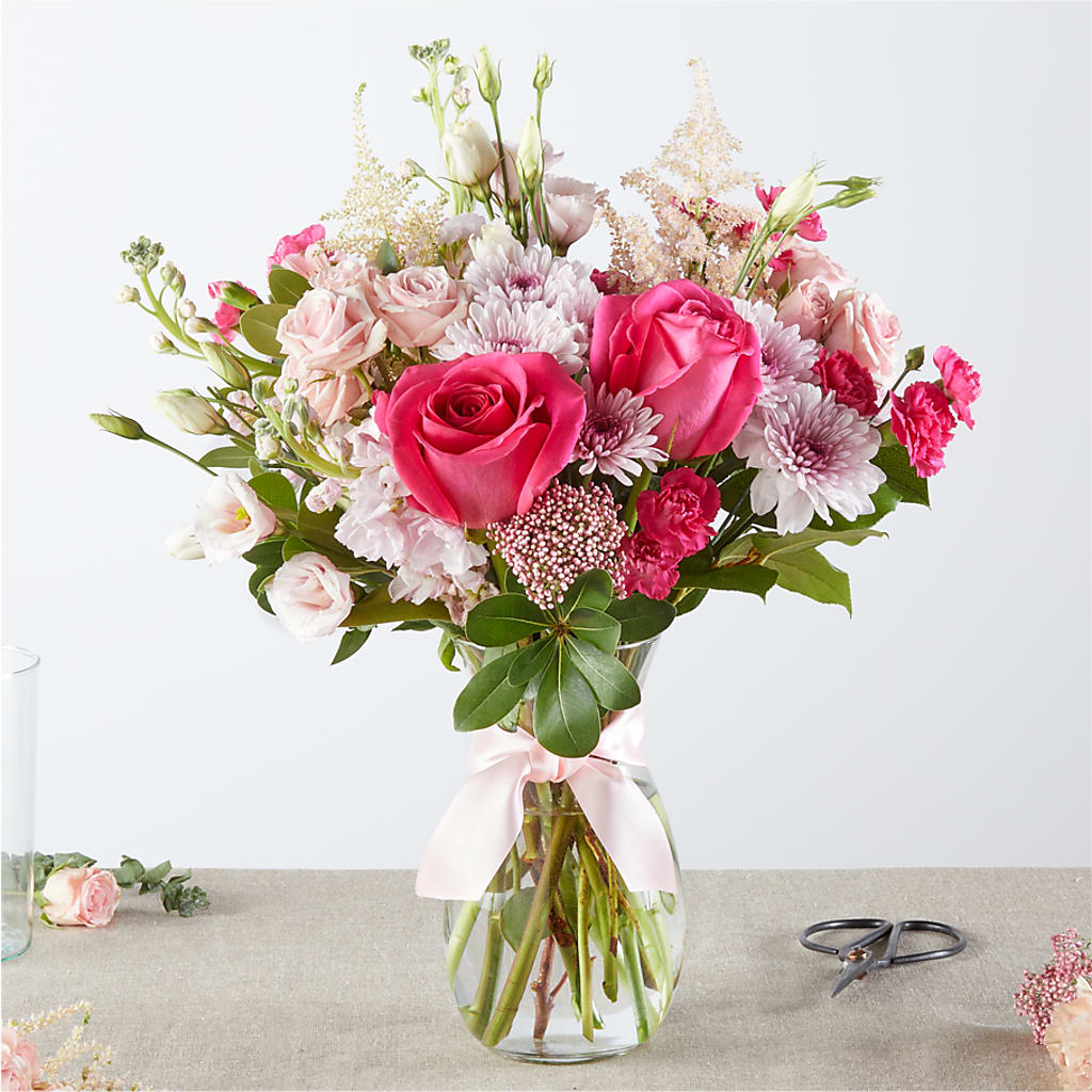 Pink Ribbon - A Florist Original – The Bay Window Llc, Garrettsville OH