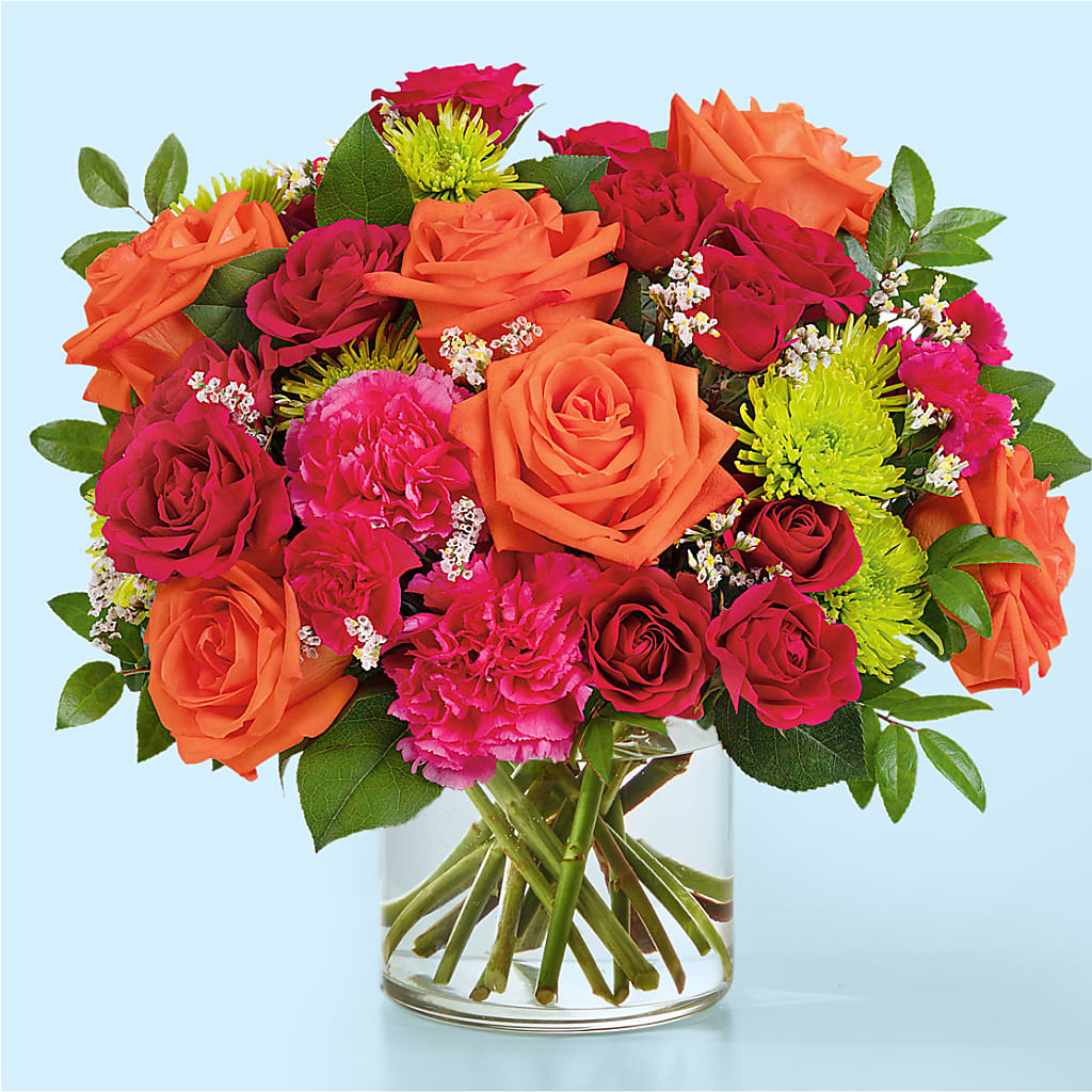 Colorful Carnival Bouquet – The Bay Window Llc, Garrettsville OH