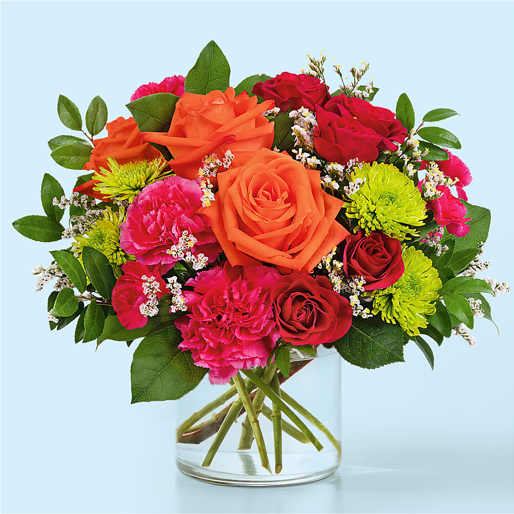Colorful Carnival Bouquet – The Bay Window Llc, Garrettsville OH