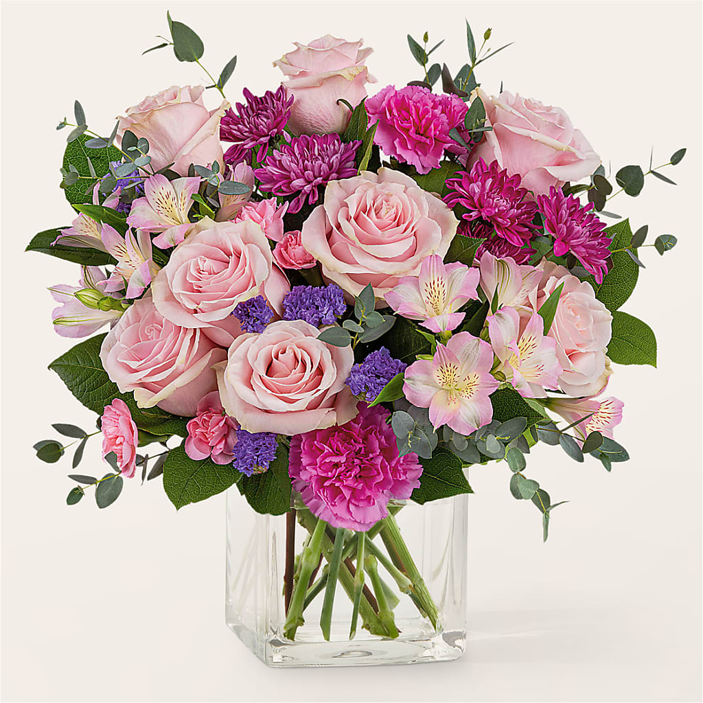Rosy Radiance Bouquet – The Bay Window Llc, Garrettsville OH