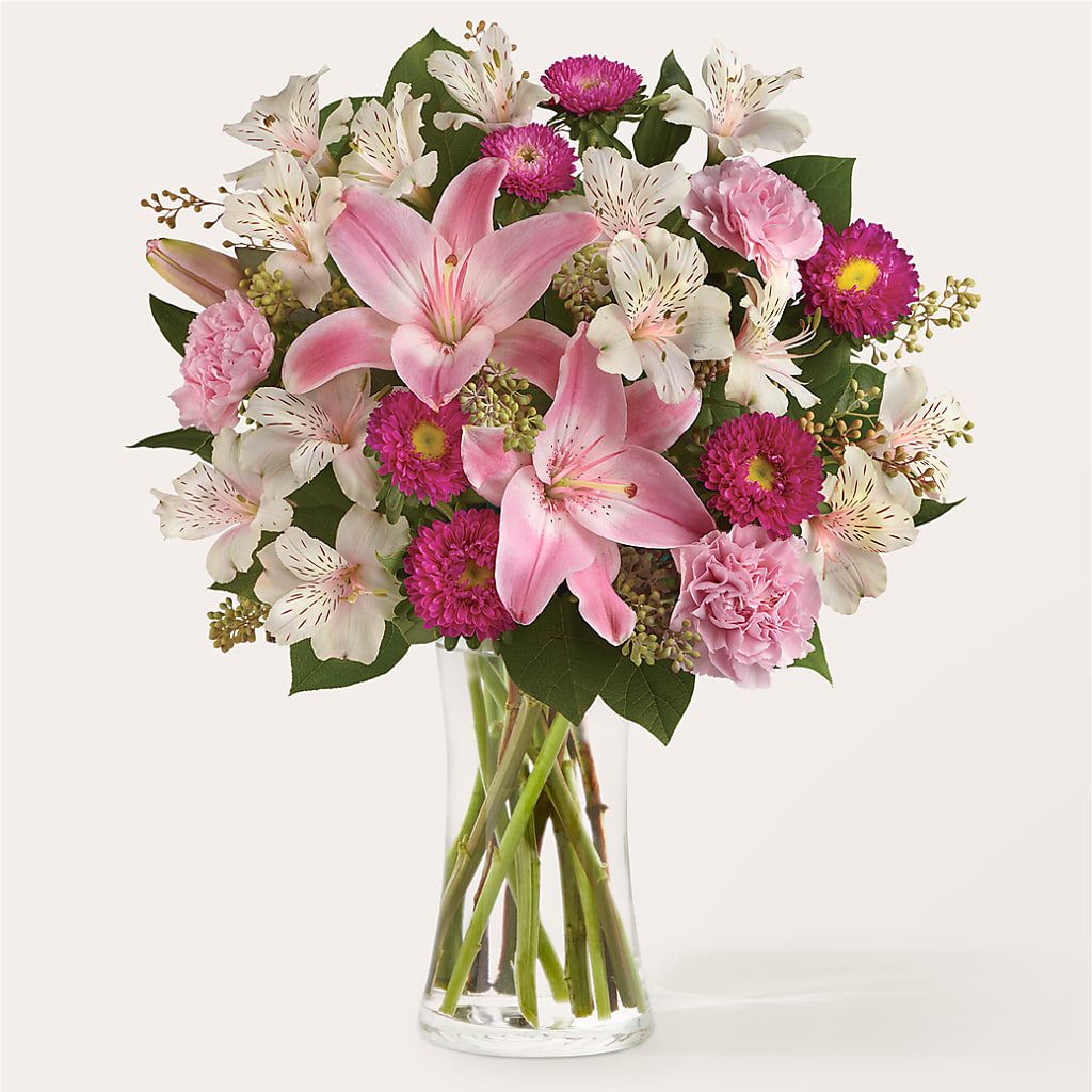 Feeling Fuchsia Bouquet – The Bay Window Llc, Garrettsville OH