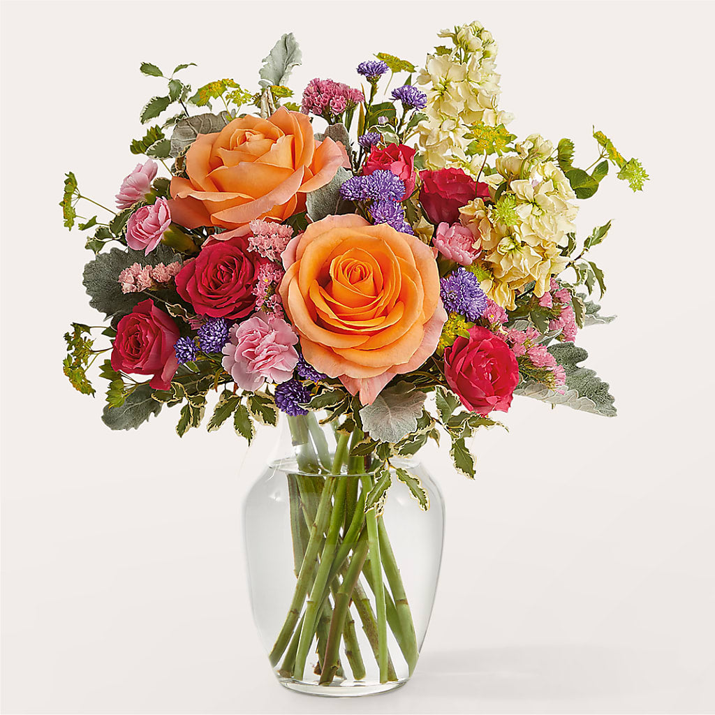 Tangerine Tango Bouquet – The Bay Window Llc, Garrettsville OH