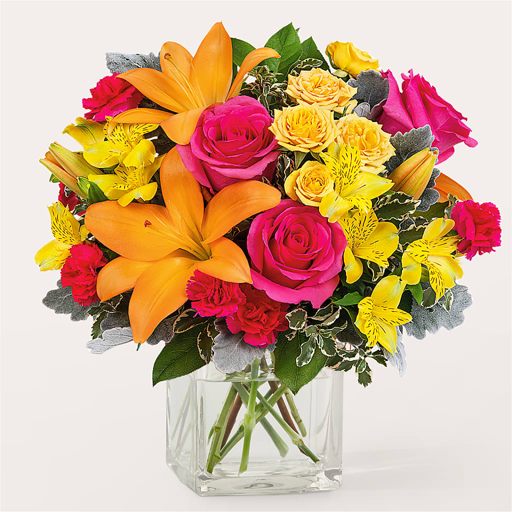 To the Tropics Bouquet – The Bay Window Llc, Garrettsville OH