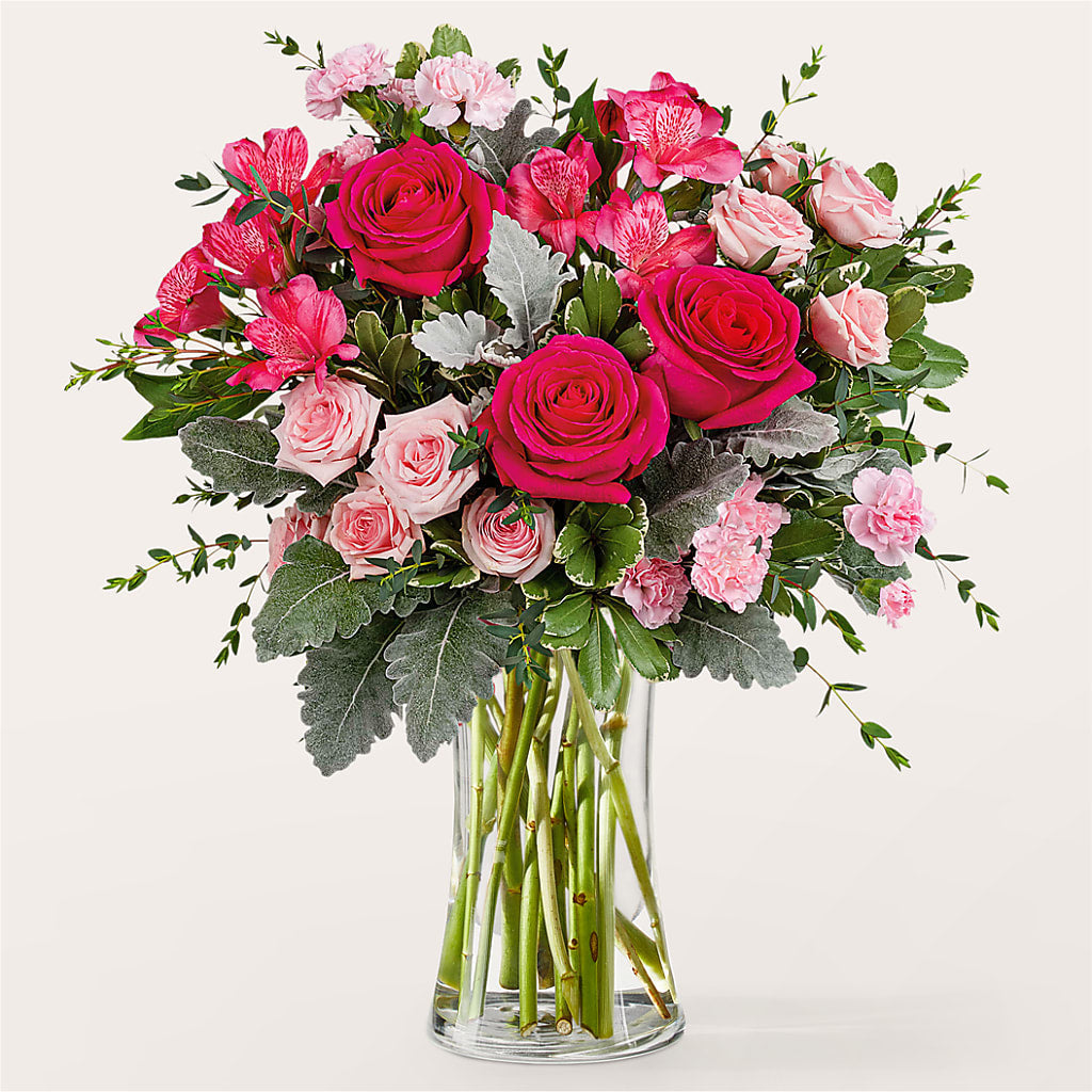 Tickled Pink Bouquet – The Bay Window Llc, Garrettsville OH