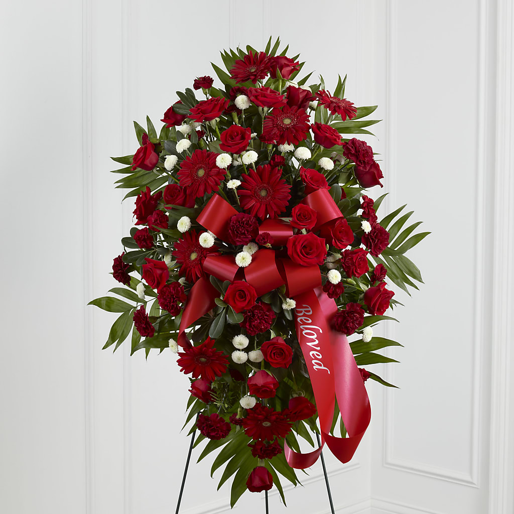 Treasured Memories Standing Spray – The Bay Window Llc, Garrettsville OH