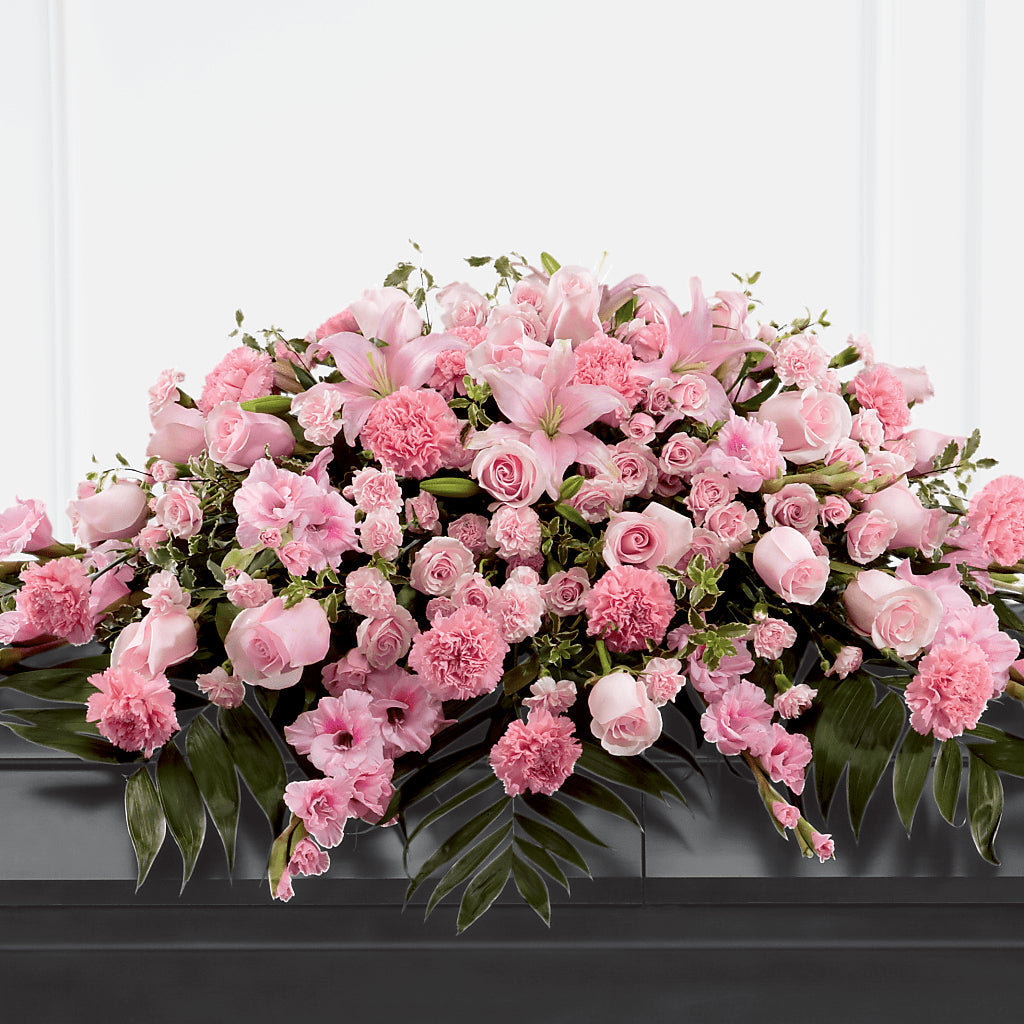 Garden of Comfort Casket Spray (Standard) – The Bay Window Llc, Garrettsville OH