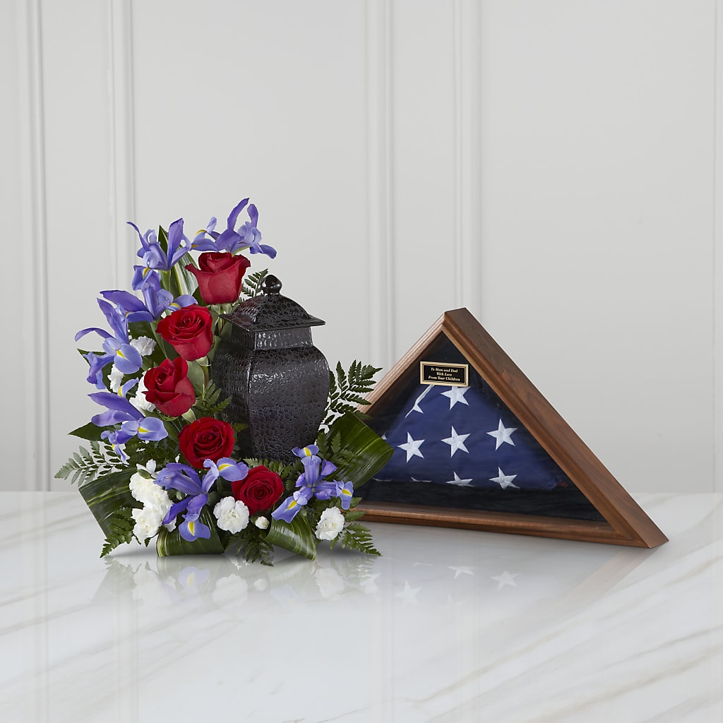 Patriotic Tribute Arrangement – The Bay Window Llc, Garrettsville OH