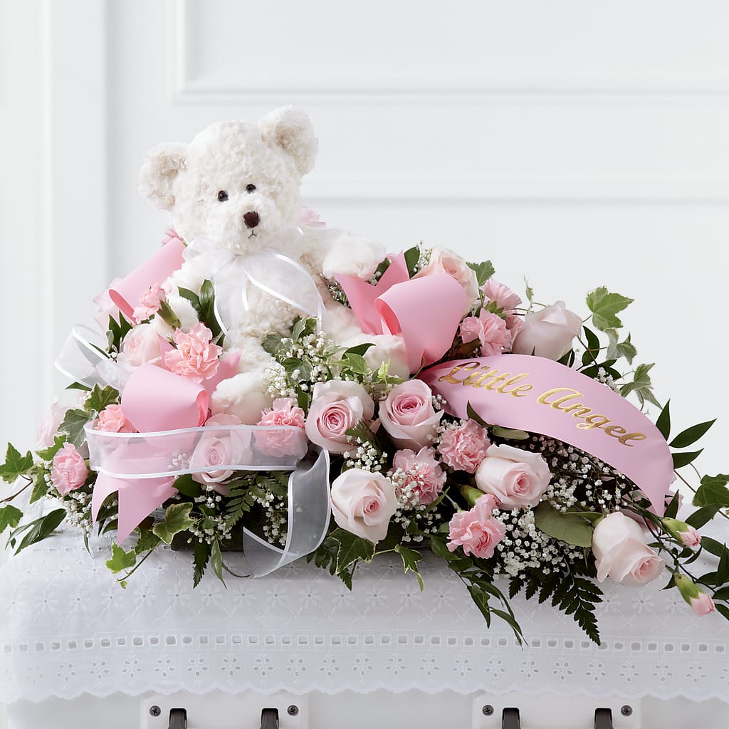 Touch of Sympathy Casket Spray – The Bay Window Llc, Garrettsville OH