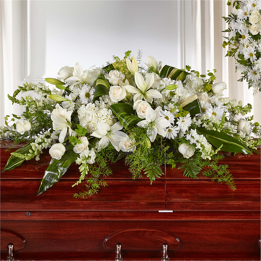 Abundance Casket Spray – The Bay Window Llc, Garrettsville OH