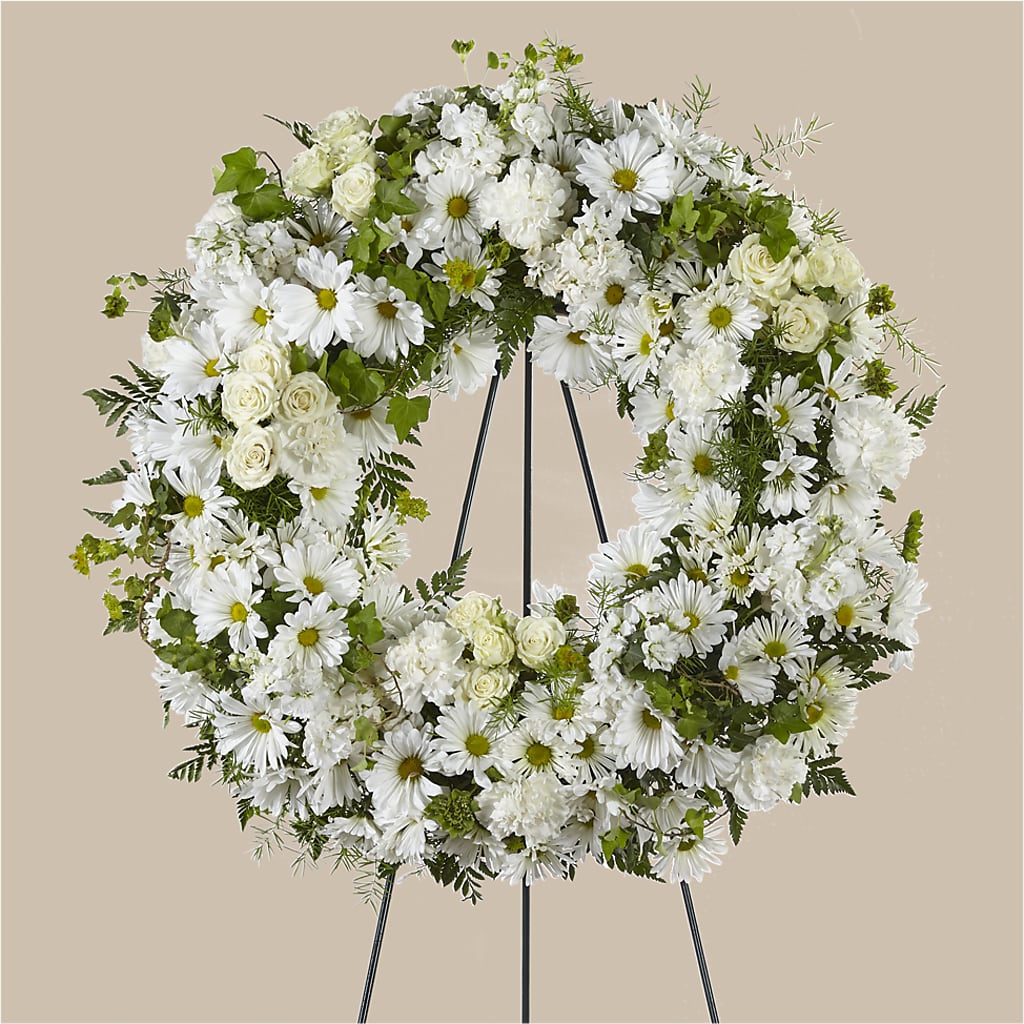 Faithful Wishes Wreath – The Bay Window Llc, Garrettsville OH