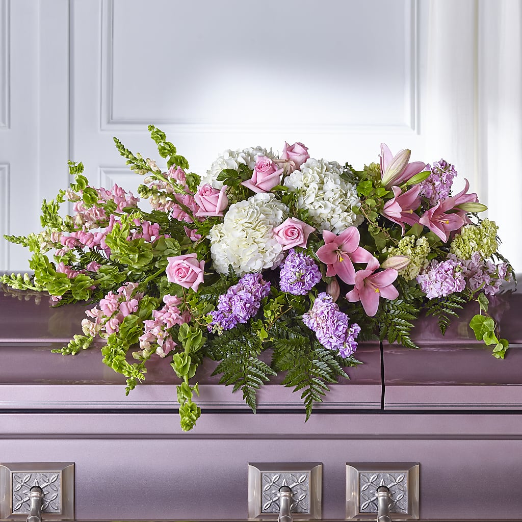 Life's Gratitude Casket Spray – The Bay Window Llc, Garrettsville OH