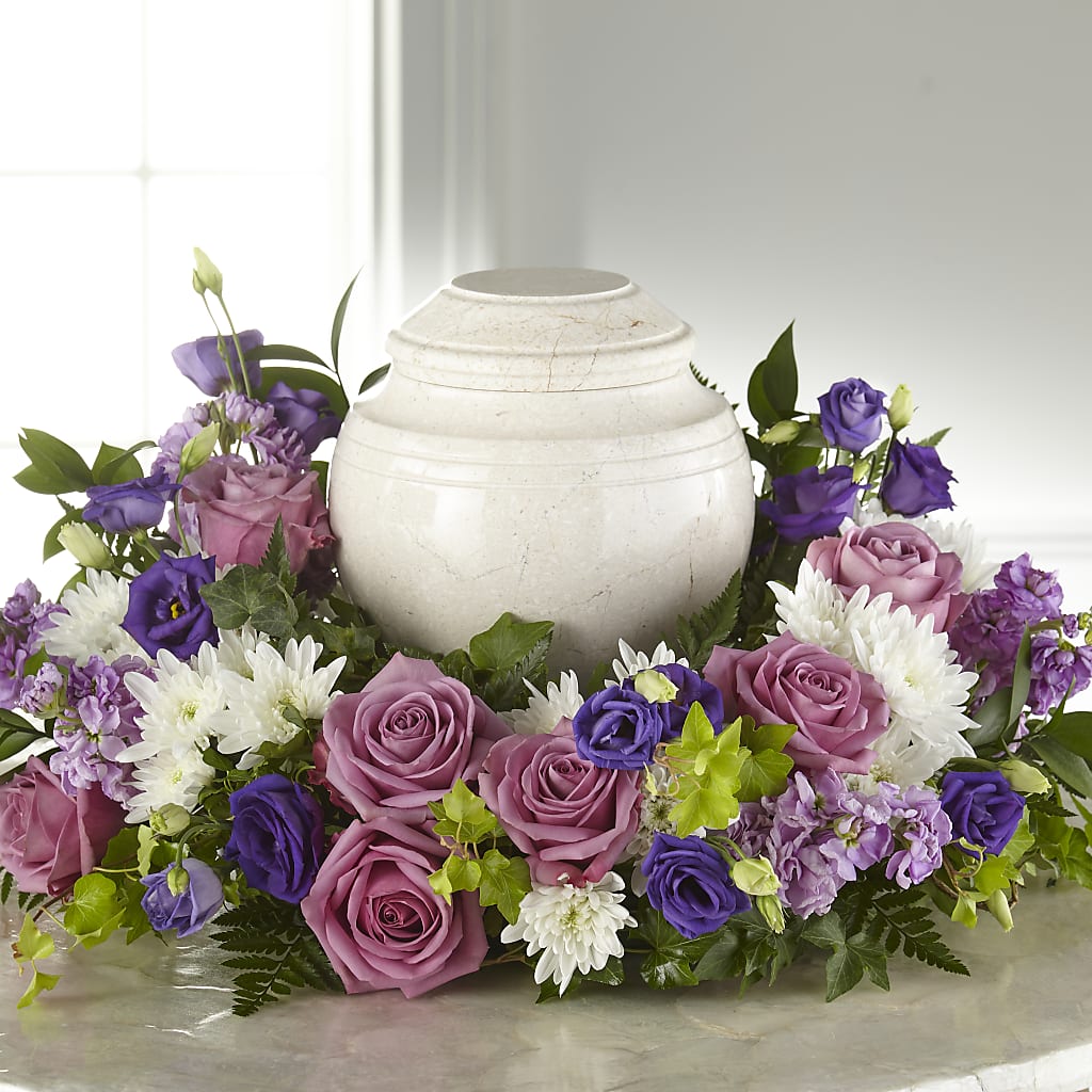 Blooming Sympathy Cremation Adornment – The Bay Window Llc, Garrettsville OH