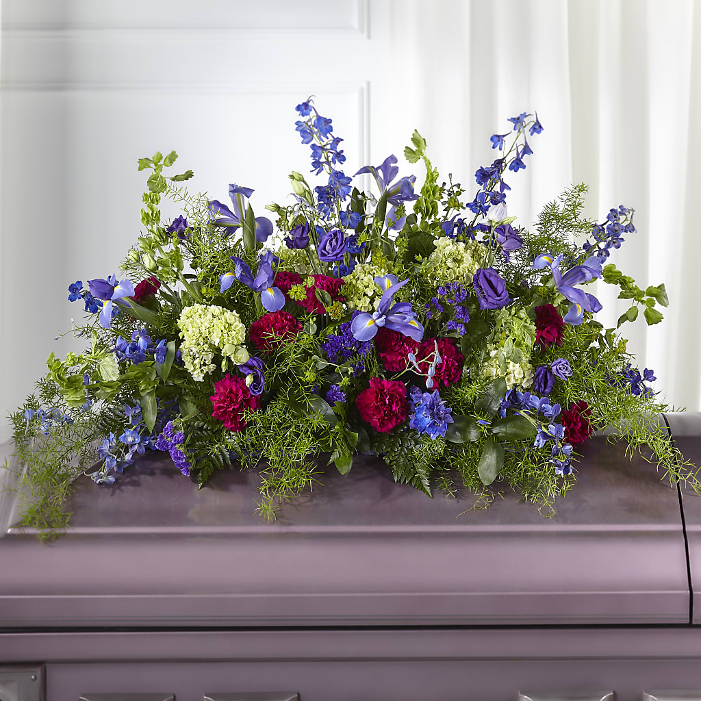 Always Treasured Casket Spray – The Bay Window Llc, Garrettsville OH