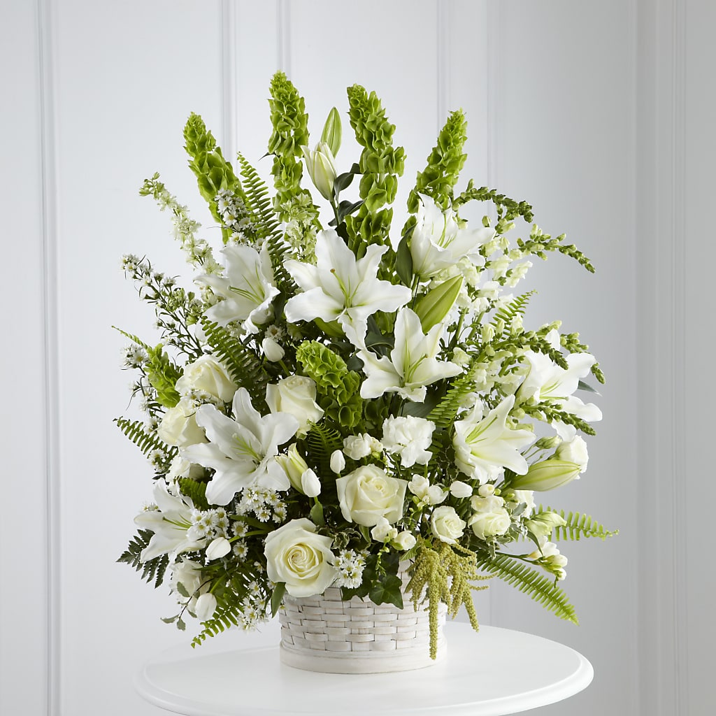 In Our Thoughts Arrangement – The Bay Window Llc, Garrettsville OH