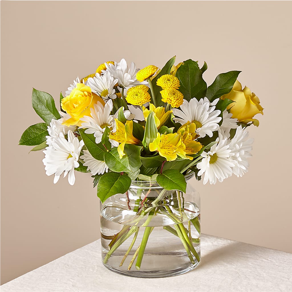 Sunny Sentiments Bouquet – The Bay Window Llc, Garrettsville OH