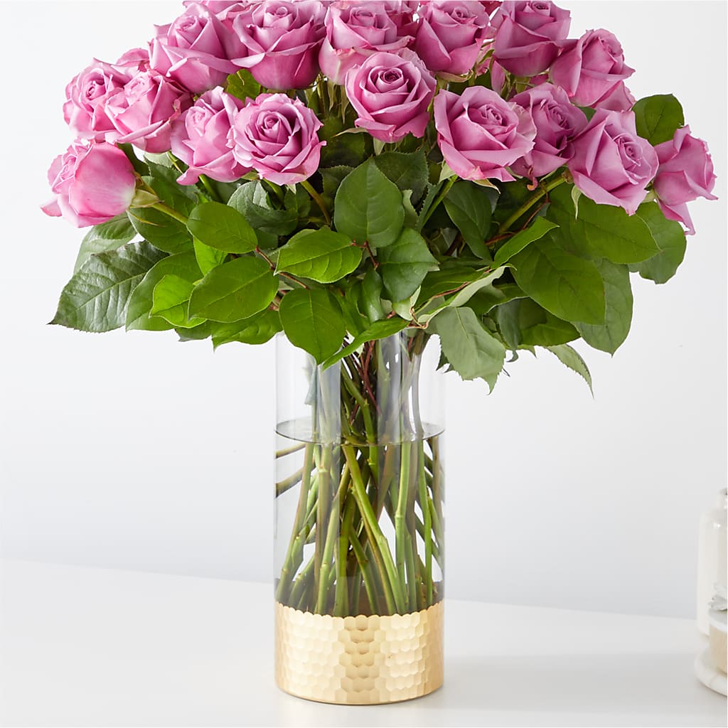 Secret Admirer Lavender Rose Bouquet – The Bay Window Llc, Garrettsville OH