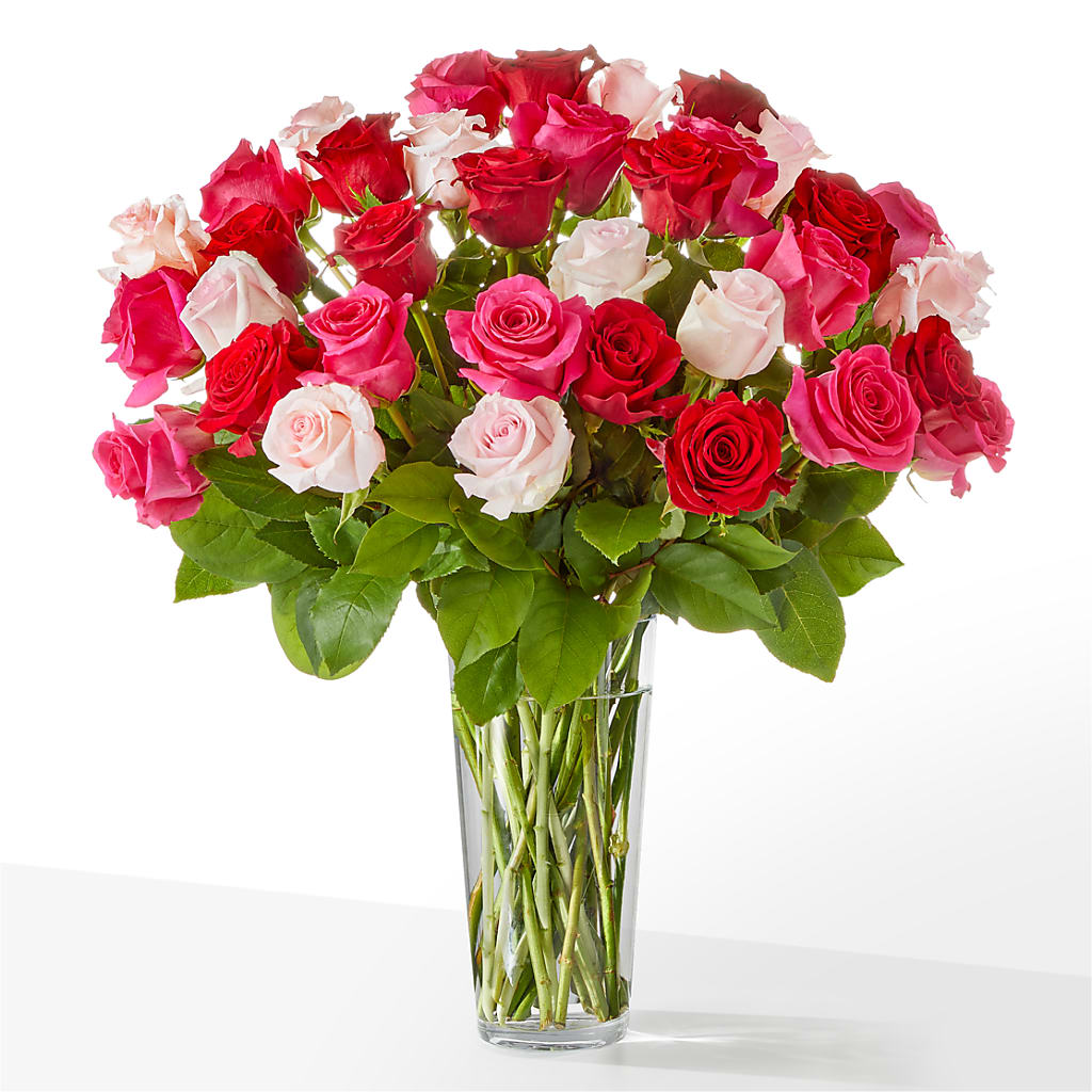 Charming Rose Bouquet – The Bay Window Llc, Garrettsville OH