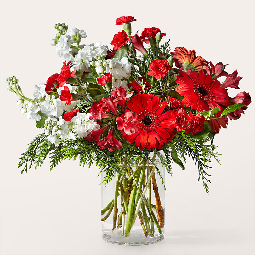 Holidaisy Bouquet – The Bay Window Llc, Garrettsville OH