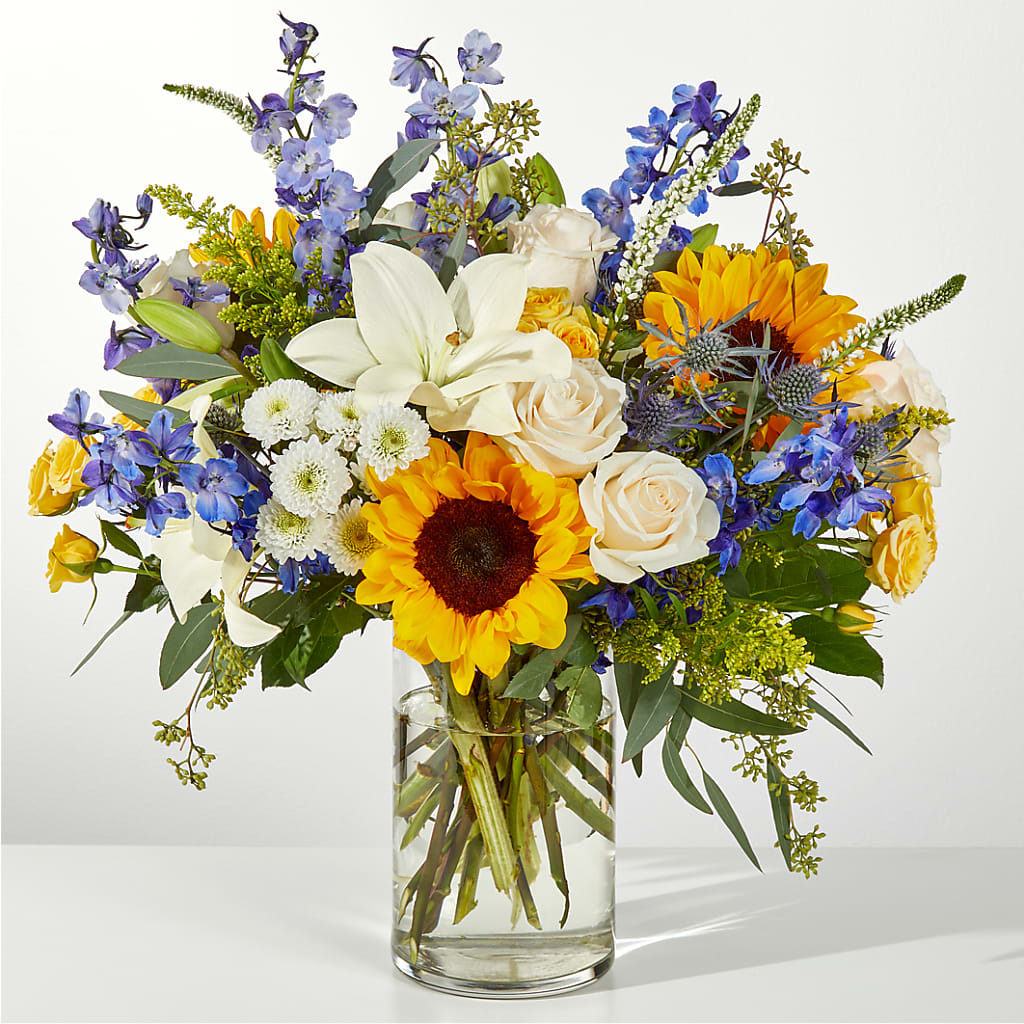 Wonderfully Sunny Bouquet – The Bay Window Llc, Garrettsville OH