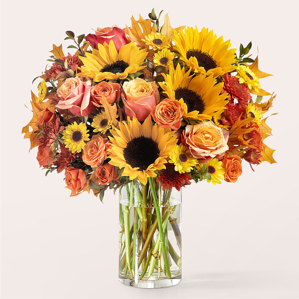 Fluttering Foliage Bouquet – The Bay Window Llc, Garrettsville OH