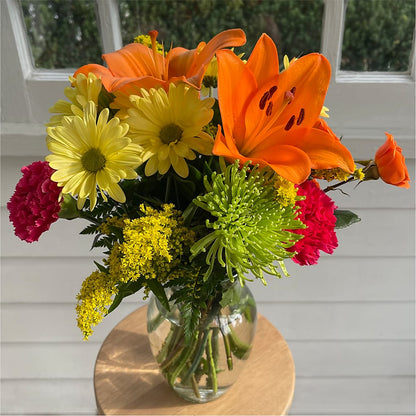 Bold & Bright – A Florist Original –  The Bay Window Llc, Garrettsville OH