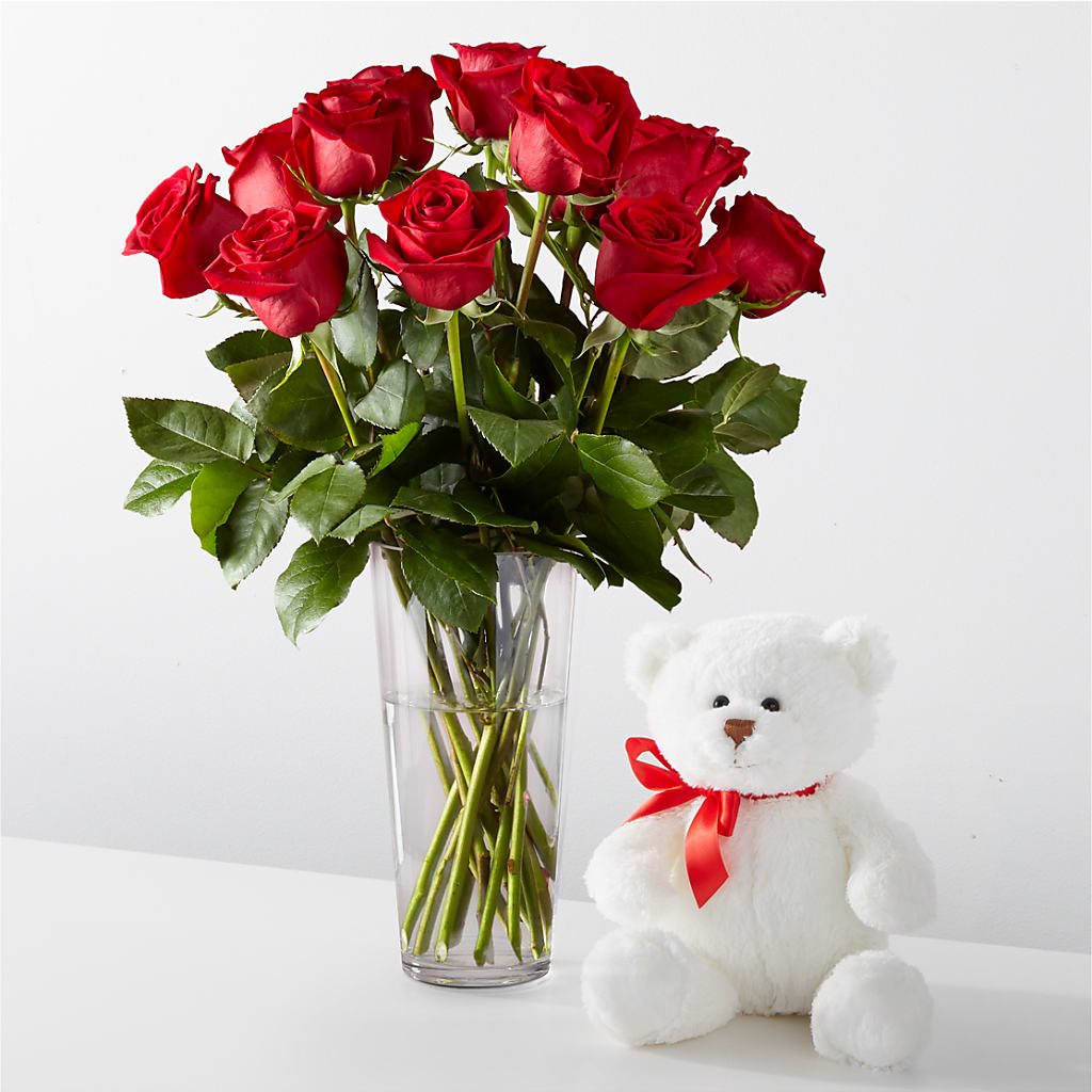 Romantic Long Stem Red Rose Bouquet Bundles –  The Bay Window Llc, Garrettsville OH