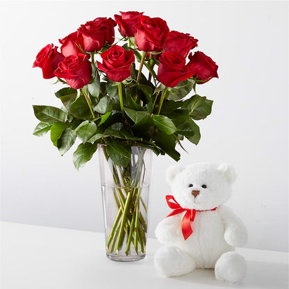 Romantic Long Stem Red Rose Bouquet Bundles –  The Bay Window Llc, Garrettsville OH