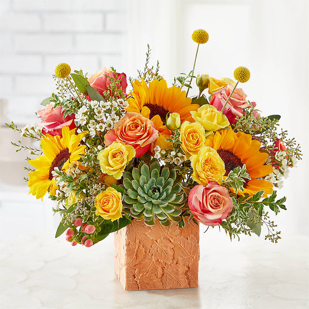 Sunflower Season Bouquet –  The Bay Window Llc, Garrettsville OH