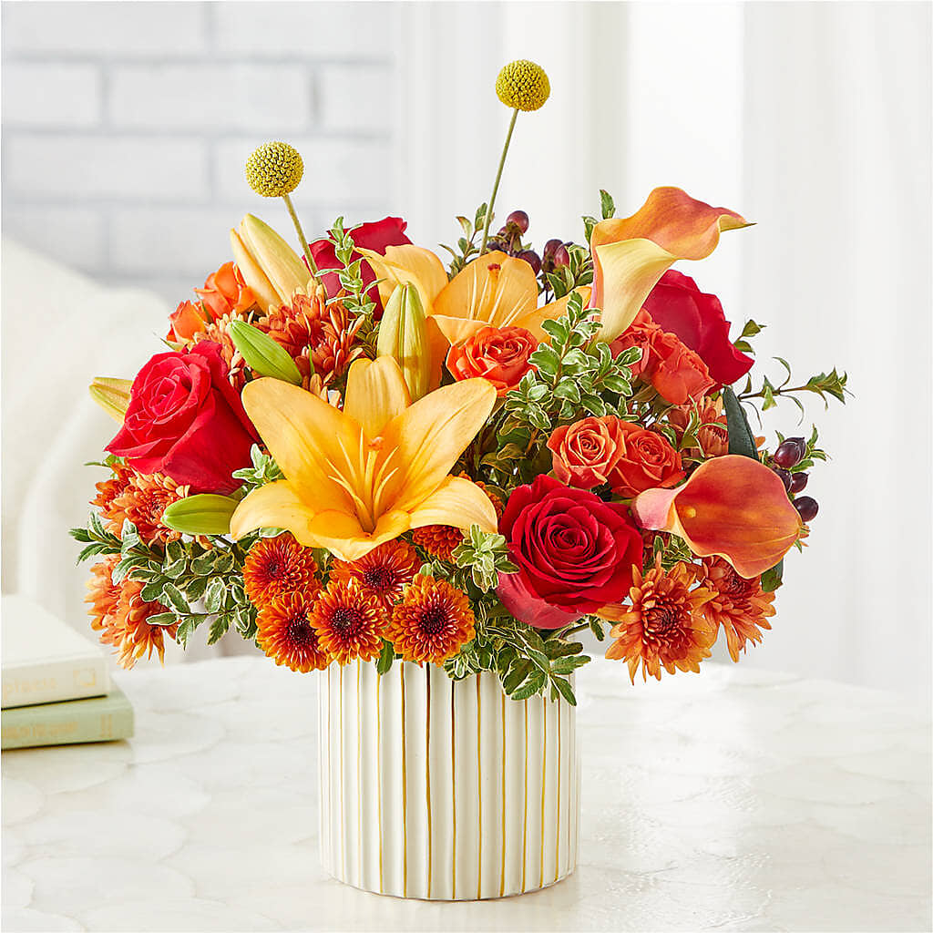 Scarlet Skies Bouquet –  The Bay Window Llc, Garrettsville OH