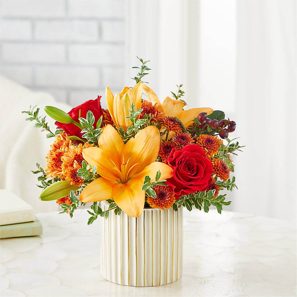 Scarlet Skies Bouquet –  The Bay Window Llc, Garrettsville OH