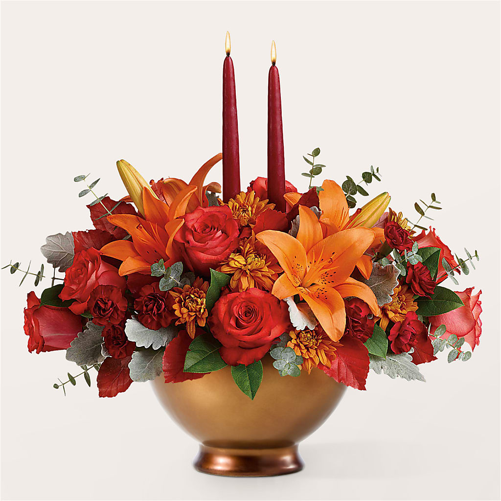 Fruits of Fall Centerpiece –  The Bay Window Llc, Garrettsville OH