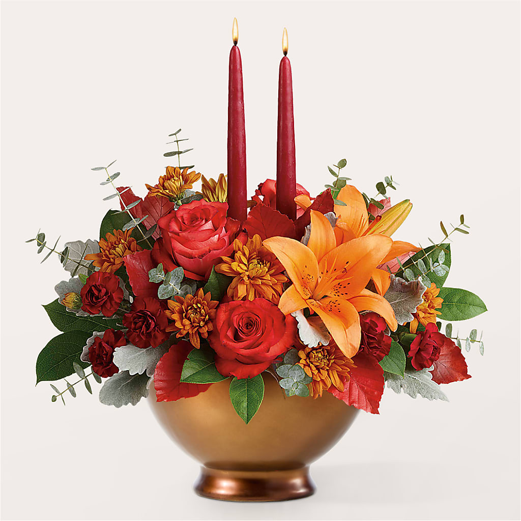 Fruits of Fall Centerpiece –  The Bay Window Llc, Garrettsville OH