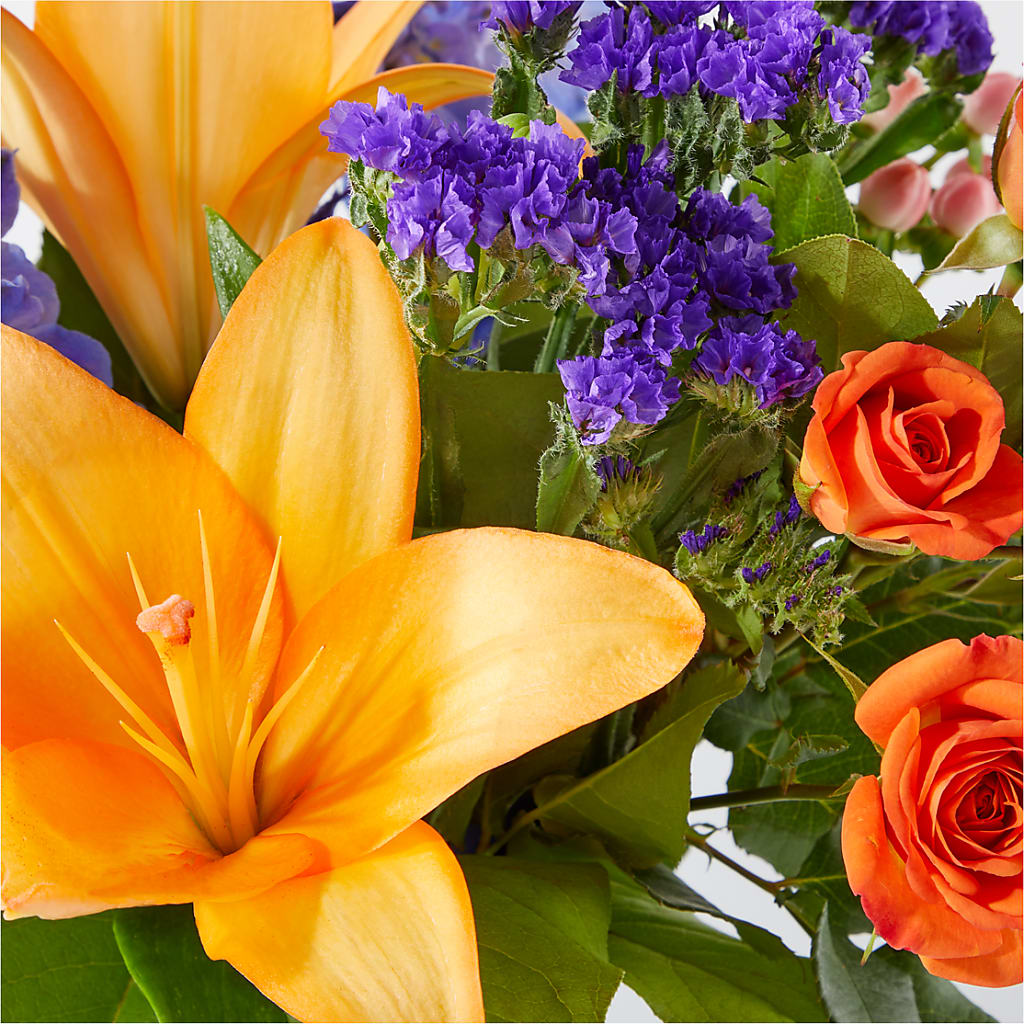 Radiant Citrus Bouquet –  The Bay Window Llc, Garrettsville OH
