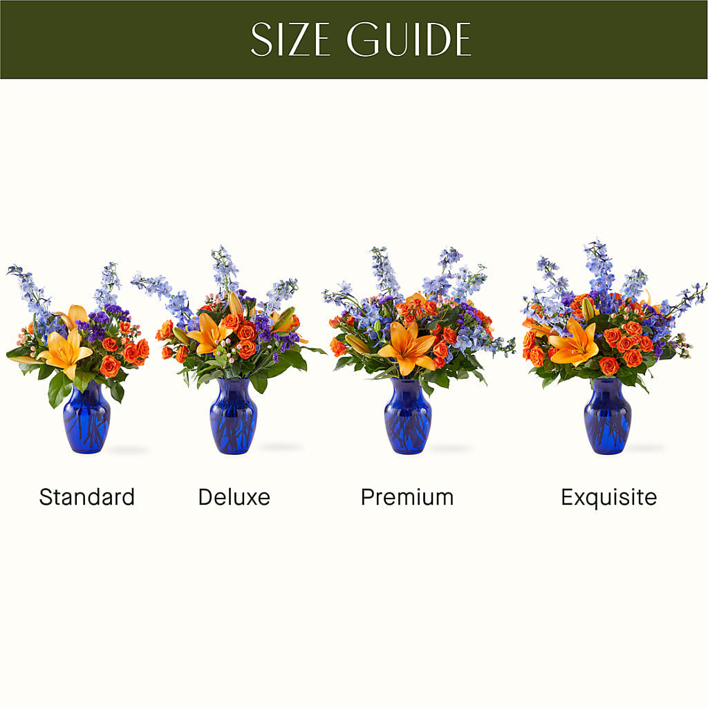 Radiant Citrus Bouquet –  The Bay Window Llc, Garrettsville OH