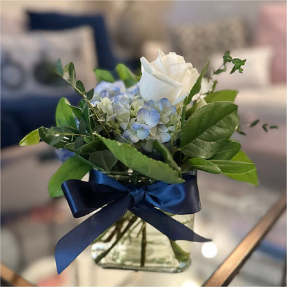 Sky Blue Delight Bouquet –  The Bay Window Llc, Garrettsville OH