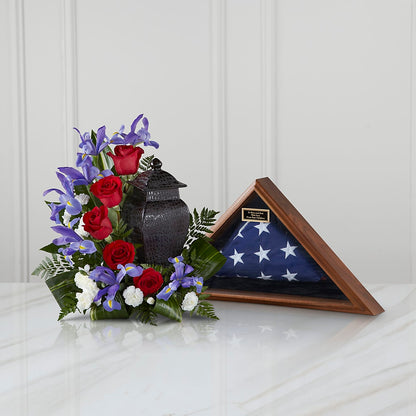 Patriotic Tribute Arrangement –  The Bay Window Llc, Garrettsville OH