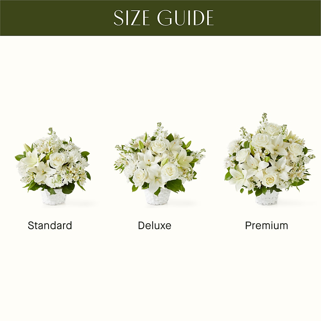Peaceful Reflections Arrangement –  The Bay Window Llc, Garrettsville OH