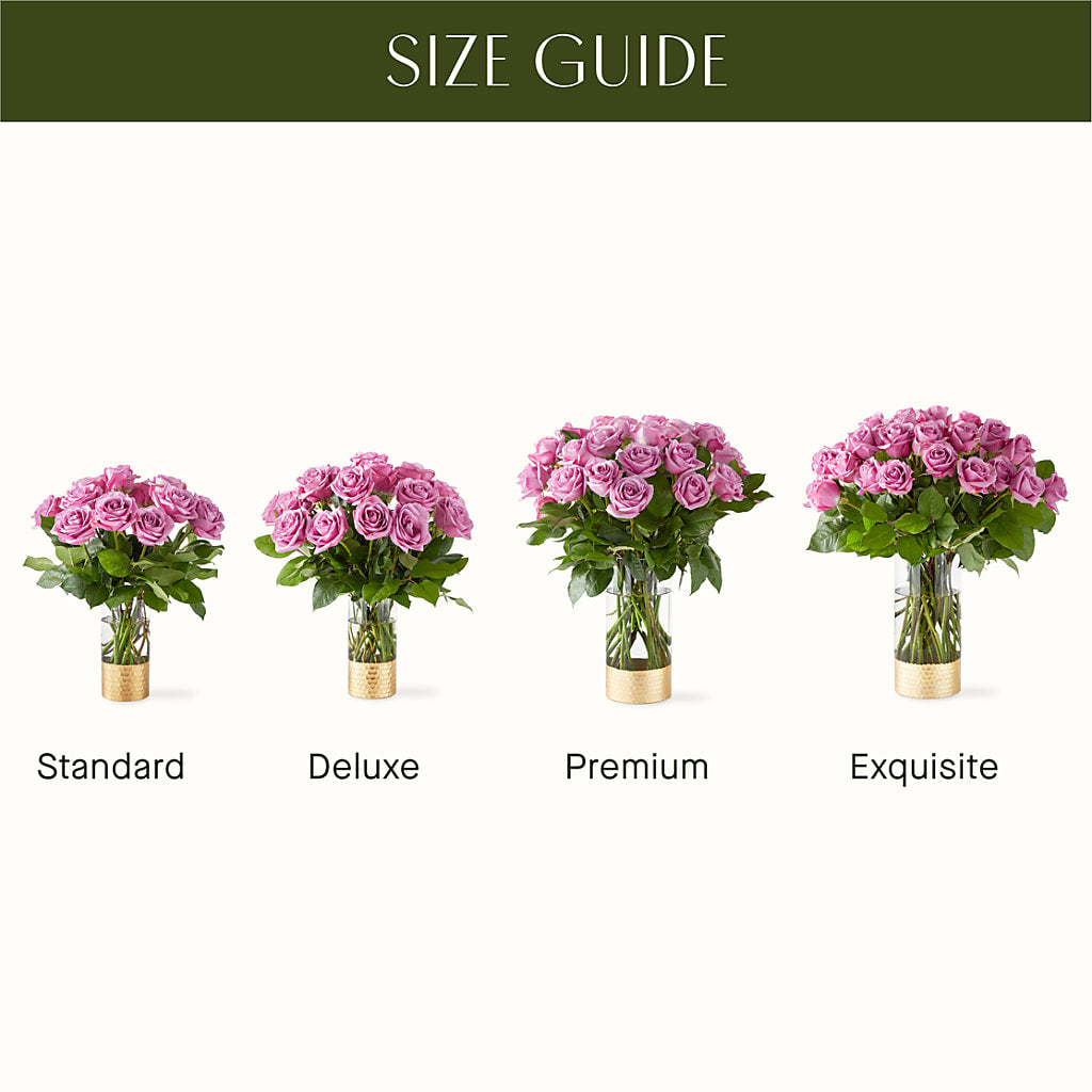 Secret Admirer Lavender Rose Bouquet –  The Bay Window Llc, Garrettsville OH