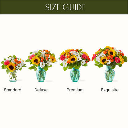 Sun-drenched Blooms Bouquet –  The Bay Window Llc, Garrettsville OH