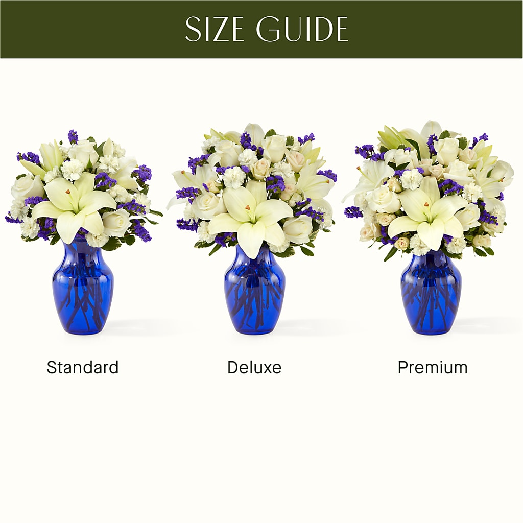 Sapphire Rush Bouquet –  The Bay Window Llc, Garrettsville OH