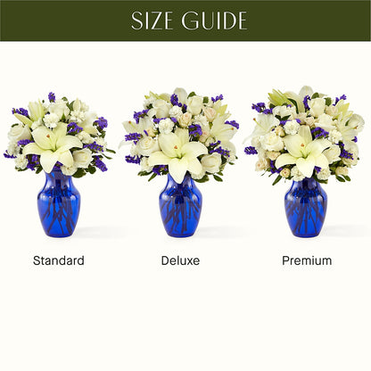 Sapphire Rush Bouquet –  The Bay Window Llc, Garrettsville OH