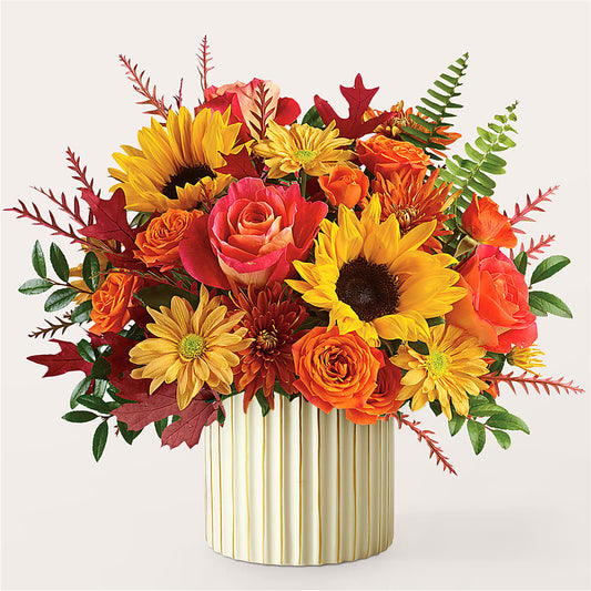Fall Campfire Bouquet –  The Bay Window Llc, Garrettsville OH