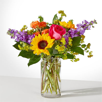 Vibrant Greetings Bouquet –  The Bay Window Llc, Garrettsville OH