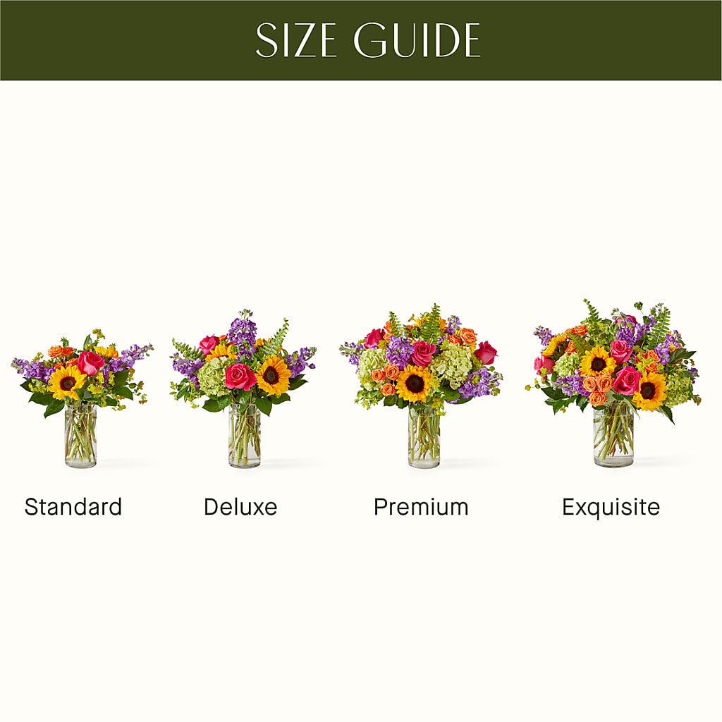 Vibrant Greetings Bouquet –  The Bay Window Llc, Garrettsville OH