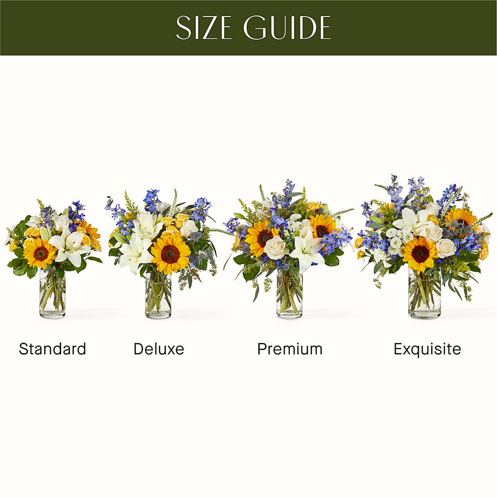 Wonderfully Sunny Bouquet –  The Bay Window Llc, Garrettsville OH