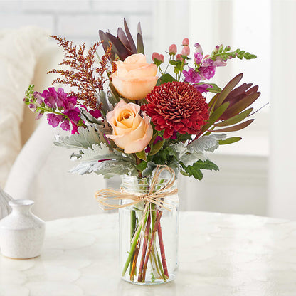 Moody Hues Bouquet –  The Bay Window Llc, Garrettsville OH